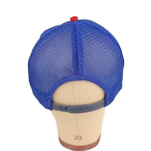 1984 Olympics Five Panel Hat Cap Vintage 80s Made In USA One Size Free Button - Picture 5 of 10